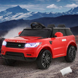 Rigo Kids Electric Ride On Car SUV Range Rover-inspired Cars Remote 12V Red RCAR-RANGEROVER-RD