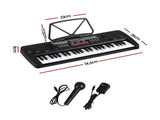 Alpha 49 Key Electronic Keyboard Portable Digital Piano Musical Instrument Black EK-M49-BK