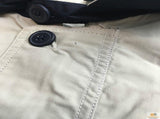 Mens Plus Size Jacket Big & Tall Blazer Zip Up Coat Bomber Military Style - Oyster - 5XL V563-MNSPLUSCOAT-OYSTER-5XL
