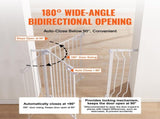 Baby Gate, 749-990 mm Extra Wide, 762 mm High, Dog Gate for Stairs Doorways and House, Easy Step V952-LGXCWZLBS305UJDRFV0