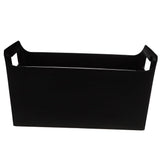 Black 10.5 Inch PP Bucket for Drink Storage, Keeps Beverages Cold and Maintains Ideal Temperature V1369-AZ3-W-20895