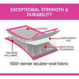 Powertrain Airtrack 20cm Thick 7m x 1m Inflatable Gymnastics Tumbling Mat Air Track - Pink IFM-0701-GYPK