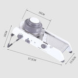 Multifunctional Vegetable Cutter Stainless Steel Slicing Machine Kitchen Fruit Vegetable Grater V1294-YM0717-3118220184811