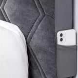Headboard Cover, Protector Slipcover With Stretch Side, Washable Dustproof Cover V1188-MS-227-0542