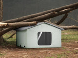 Heated Cat House, Outdoor Kitty Shelter with Adjustable Temperature and Timer, 600D Oxford Cloth V952-FWSBYMBHSNJB0APUQV3