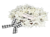 Imitation White Dogwood Wreath Simulation Vibrant Wreath Decoration for Home Door V1294-YM0523-3115220021511