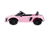 Ride On Car Licensed Audi R8 12V Electric Car for Kids Battery Pink RCAR-R8-S-PK