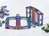 SWETRACE Colorful Aluminum Alloy Foot Pedals for Cyclists 1 Pair 4.5*3.6*0.8in V1189-LWWAL-20260327-03734