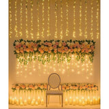 1M Artificial Flower Runner Arrangement Panel Wall Rose DIY Wedding Party Dcor V63-952131