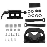 Aluminum Alloy Bike Mount Bracket Black Multifunctional Car and Bike Fork Holder Secure Transport V1366-AZ2-W-19361