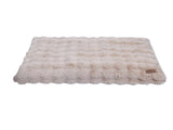 Plush Pet Bed with Non Slip Base and Removable Cover V767-P-XD1836-L-BG