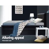 Artiss Bed Frame King Single Size Trundle Daybed Black BFRAME-H-TRUN-KS-BK-ABC