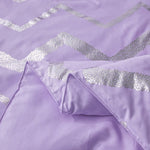 Soft Purple Comforter Set, King Size, Cozy 3-Piece Bedding with Pillowcases V745-MAB010834AJ3