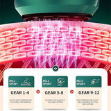 Anti Cellulite Massage Cupping Massager 12 Levels for Belly and Thighs White V1188-MS-710-145