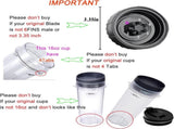 Replacement Parts for Nutri Ninja, 6Fin Blender Male Blade and cups Set for Blender BL660 BL770 V1258-DP02-C-1063