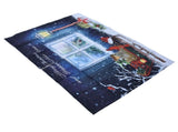 Christmas Style Curtain Personalized 3D Digital Printing Blackout Curtains Waterproof Cloth Shower V1294-YM0523-3117210203312