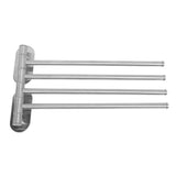 Swivel Towel Bar Swing Out Towel Rack for Bathroom Wall Towel Holder 304 Stainless Steel 4 Arm V1294-YM0901-3112240047312