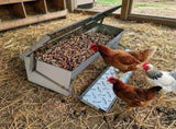 CARLA HOME Automatic Chicken Feeder Treadle - Galvanized Steel V178-36528