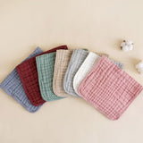 Burp ClothsCotton Hand Washcloths for Babies, Baby Essentials 6 Layers Extra Absorbent and Soft Boys V1192-AZ-W-25736