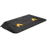 Upgraded Rubber Threshold Ramp, 7.6 cm Rise Door Ramp with 1 Channel, Natural Rubber Car Ramp with V952-XBLYPDGB1355XZ76IV0