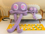 Plush Octopus Pillow Cute Shape Soft Comfortable Stuffed Octopus Doll Toy with 4 Legs for Home V1294-YM0703-3117230064411