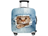 XL 29-32 Inch Elastic Cover with Zipper, Travel Suitcase Protector, Scratch Resistant V888-ELOSUNG13439
