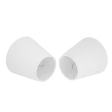 6Pcs White Fabric Lampshade Kit Modern Minimalist Lampshade for Candelabra Floor Table Chandelier V1294-YM0715-3119220085511