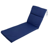 Chaise Lounge 55x183x7.5cm Polyester Thick PP Cotton Padding Comfortable Lounge Chair V1294-YM0901-3116250004213