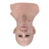 Realistic Bald Head Man Mask Latex Human Face Mask Funny Scary Halloween Costume Cosplay Props V1294-YM0714-3115210174411