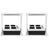 2 x Herb Lamp LED 4 Pot Grower 37 x 22 x 36cm V178-67257