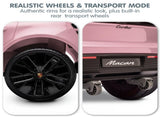 Kahuna Pink Porsche Macan Turbo EV Kids Ride On Car 12V Electric Car CAR-PSCH-666-PK
