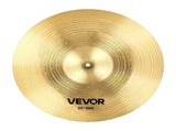 Cymbal Pack, 6 Pieces Cymbals for Drum Set, Alloy Cymbals Drum Set Includes 35.5 cm Hi-Hats, 40 cm V952-CPTZCPTZ5ZXGBITH1001V0