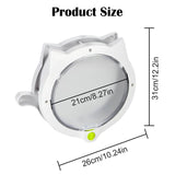 Indoor Cat Flap Door, 21cm/8.27in Opening
4 Locking Modes Magnetic & Weatherproof Thin Door & V1107-CS-EGWTPM47