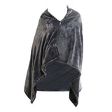 Heating Blanket Electric Heated Scarf Double-Sided Coral Velvet Loose Coat Warming Body for Men and V1369-AZ3-W-21130