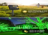 Solar String Lights Outdoor, 2 Pack LED Solar Outdoor Lights Solar Fairy Lights with 8 Lighting V1107-124-87116-GRN3