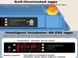 CARLA HOME 128 Egg Incubator withmatic Turning, LED Display, Humidity & Temperature Control, V178-36356