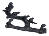 Decorative Hook Black Bird Branch Shape Three Dimensional Wall Mounted Home Decoration V1294-YM0523-3117210199711