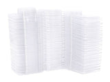 100PCS Wax Melt Molds Calmshell PET Separate Transparent Hanging Hole Empty Wax Melt Container for V1294-YM0710-3117230277412