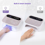 Cordless Lamp, Rechargeable UV Lamp for Gels, LED Lamp with 3 Timer Modes, Gel V1192-AZ-W-2696
