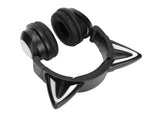 Cat Ear Bluetooth Headset Stereo Headset with Microphone LED Cute Cat Headset for Girls babies V1263-JX-2769