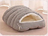 Cozy Monster Cat Bed, Cave Style Pet Bed, Cat Beds for Indoor Cats, Cat Cave Bed Cat Tent with V1107-135-10311-BLK2