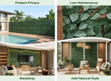 Gardeon Artificial Ivy Privacy Fence Screen Greenery Backdrop Panel for Balcony Patio Garden PWP-100X600-GN
