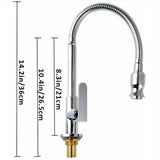 Outdoor Kitchen Faucet 360 Degree Rotation Swivel Single Hole Single Lever Kitchen Faucet Cold Water V1189-LC-LY-00007