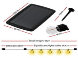95m Solar Festoon Lights Outdoor LED String Light Christmas Party Decorations LIGHT-B-SOLAR-S14-100-WW