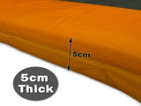 Double Self Inflating Mattress Sleeping Mat Air Bed Camping Hiking Joinable - orange V610-SELMATS8573-OR-DOU