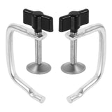 2 Pcs Noodle Machine Handle 11.60X6.80X2.70CM Black V1369-AZ3-W-17270