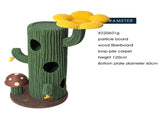 HONEYPOTCAT Solo Cactus Bloom Cat Tree - Green 120.5cm V390-220601G