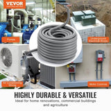 19.1 mm Flexible Electrical Conduit, 30.5 m, PVC Liquid-Tight Conduit Non-Metallic with 5 Straight V952-PVCYMDQDG34IIP87TV0