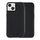 Case-Mate Tough Wallet Folio Case with MagSafe For iPhone 14 / iPhone 13 - Black V578-CM049166