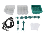 Plant Starter Kit Reusable Plant Germination Kit with Humidity Vented Dome Full Spectrum LED Grow V1294-YM0901-3111250039111